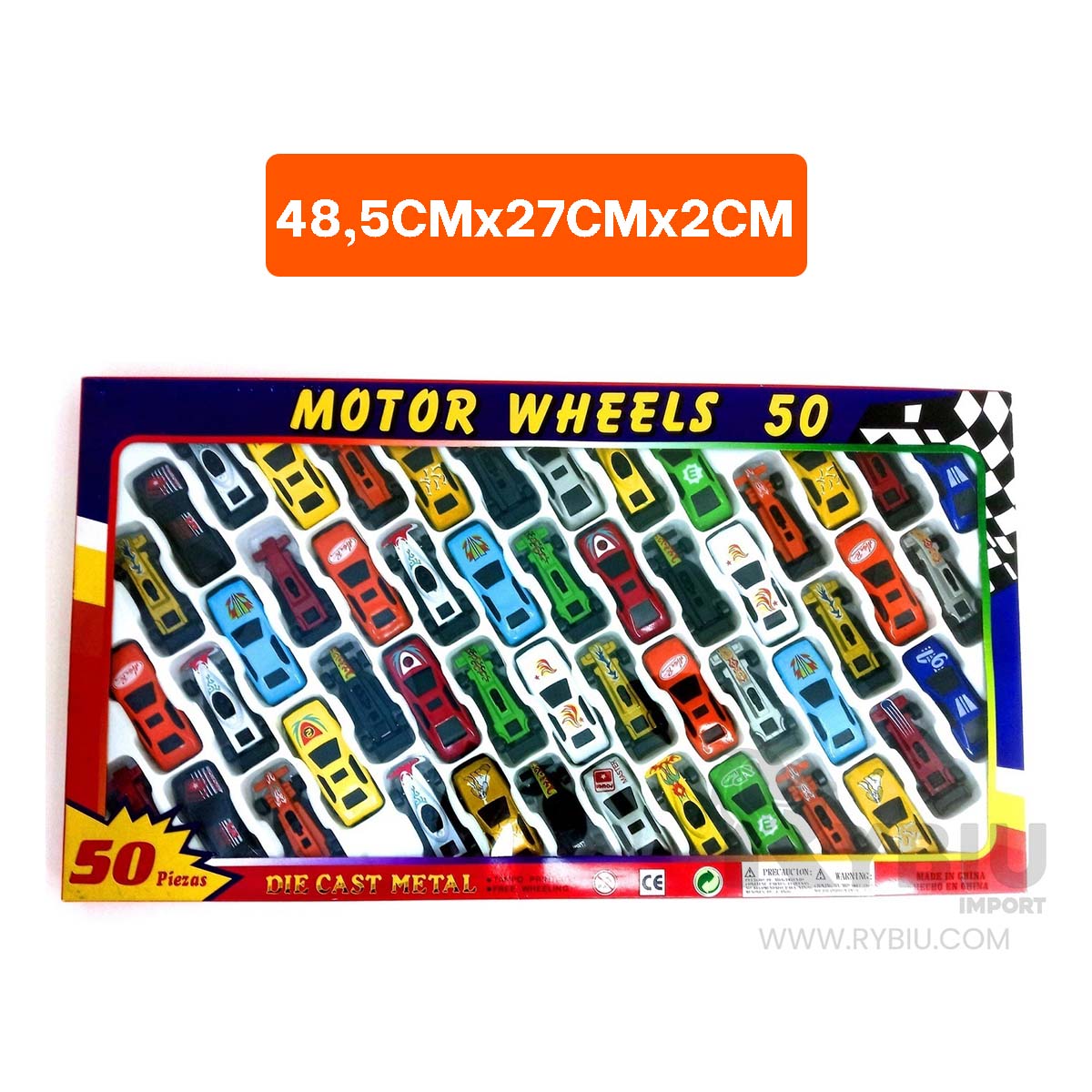 SET DE MOTOR CAR CARRERA MULTICOLOR Y+ENVOLTORIO DE REGALO - 5