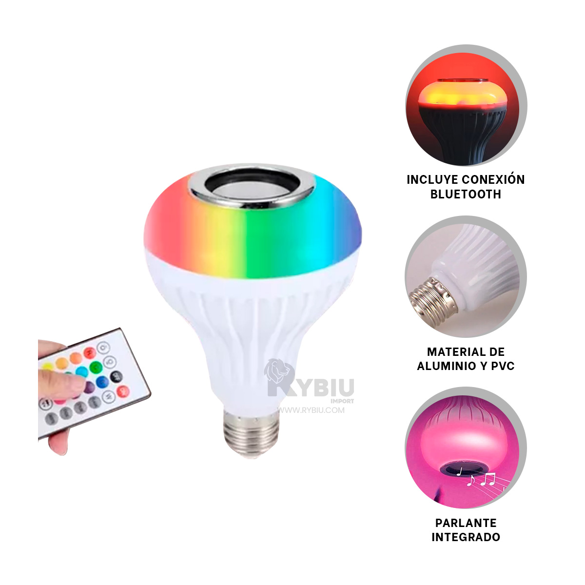 AMPOLLETA RYBIU TE31567 FACIL USAR LED + REGALO LIGAS PEINAR - 3