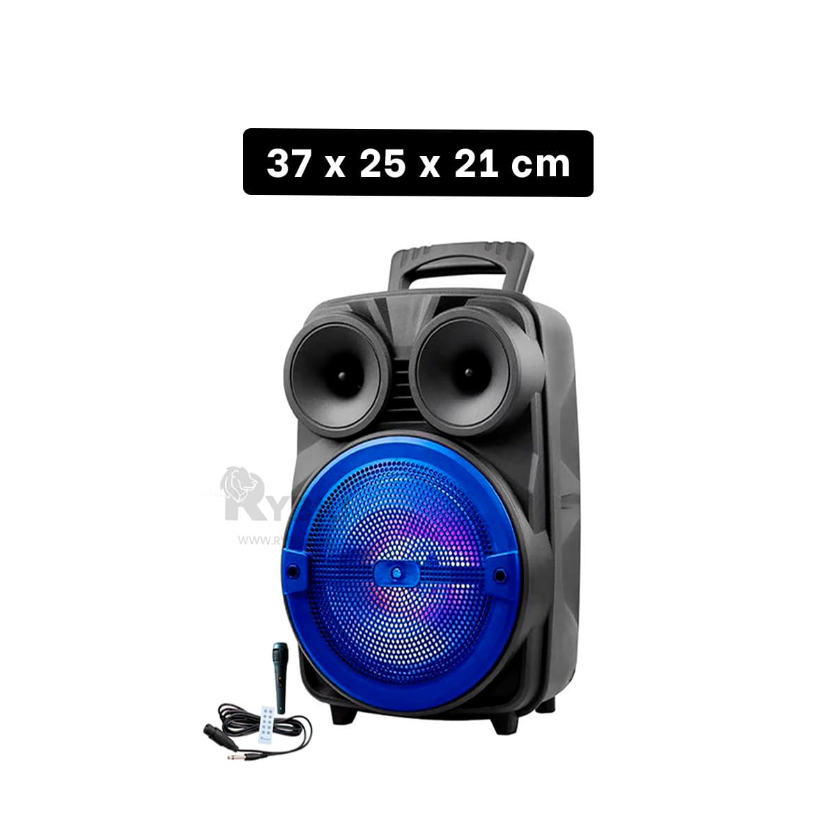 PARLANTE RYBIU KTX-1089C COMPACTO + REGALO STICKERS - 5