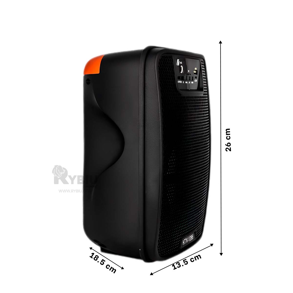 PARLANTE BLUETOOTH RYBIU KTX-1286 BOCINA PLASTICO + ENVOLTORIO REGALO - 5