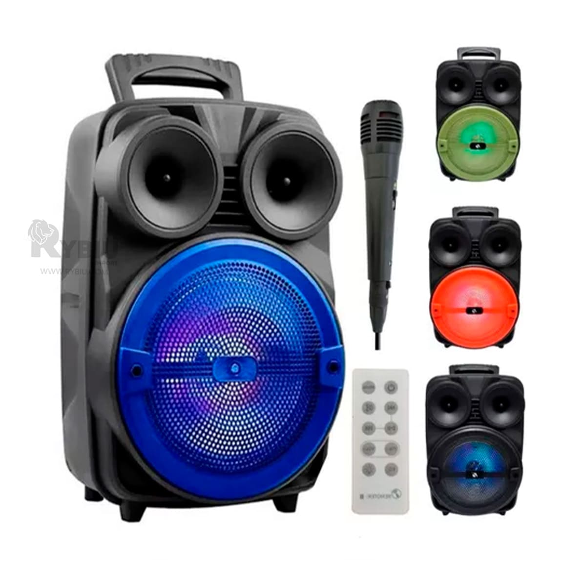PARLANTE RYBIU KTX-1089C BOCINA DISEÑO JUVENIL + REGALO AGENDITA - 1