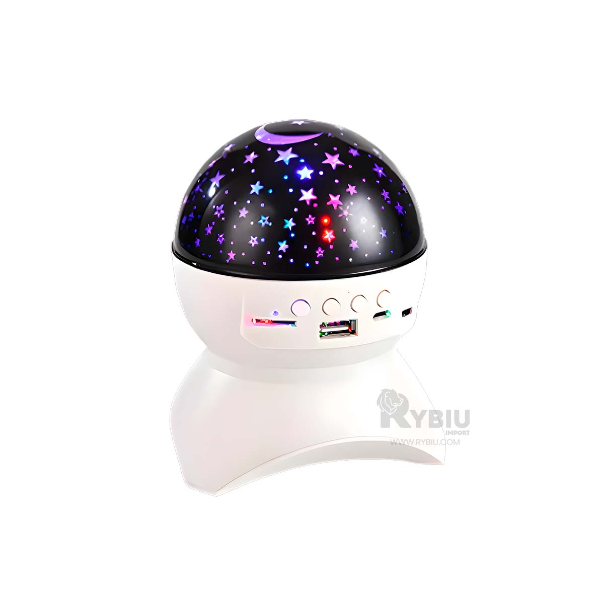 PARLANTE RYBIU TE31654 ALTAVOZ LUMINARIAS COLOR BLANCO + GIFT MINIAGENDA - 1