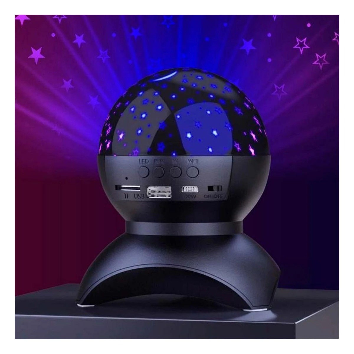 PARLANTE RYBIU TE31655 BOCINA FACIL USAR COLOR NEGRO + LIGAS REGALO - 2