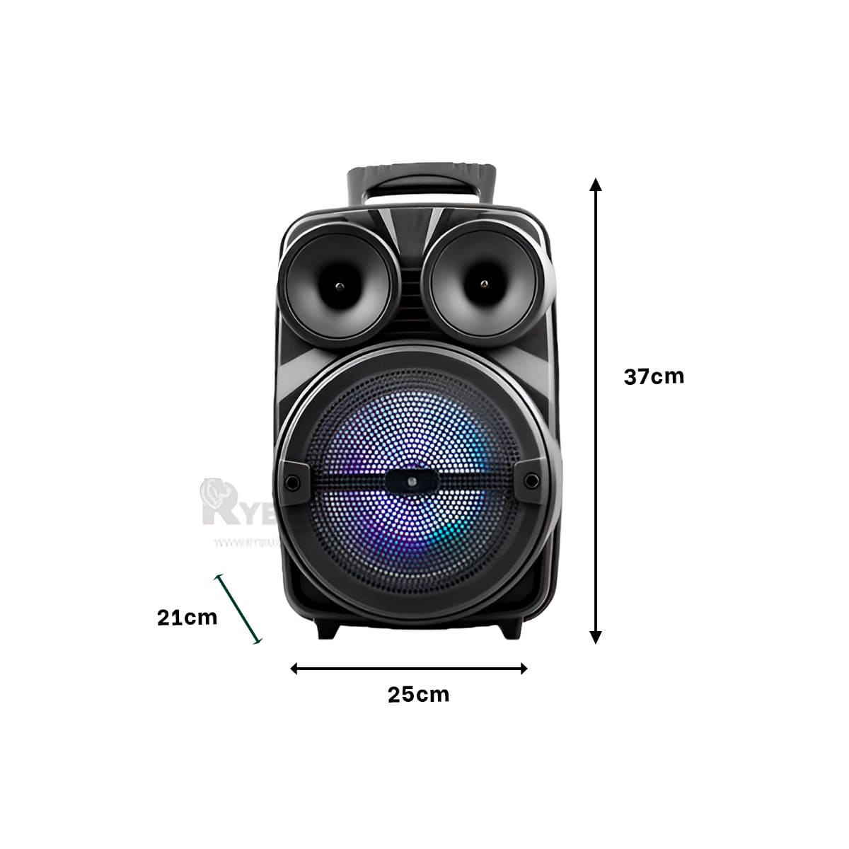 PARLANTE RYBIU KTX-1089C ALTAVOZ ERGONOMICO + LIGAS REGALO - 5