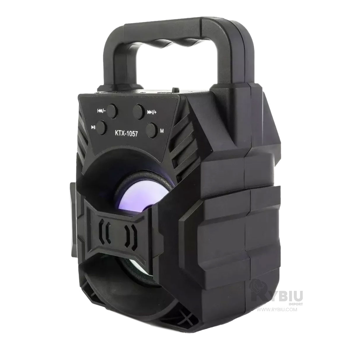 PARLANTE RYBIU KTS-1057 TRANSPORTABLE KTS 1057 NEGRO + PAPEL REGALO - 2