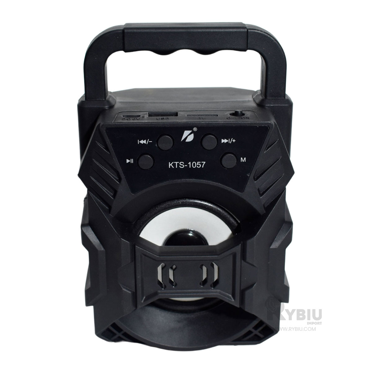 PARLANTE RYBIU KTS-1057 BOCINA PLASTICO KTS 1057 NEGRO + ENVOLTORIO REGALO - 1