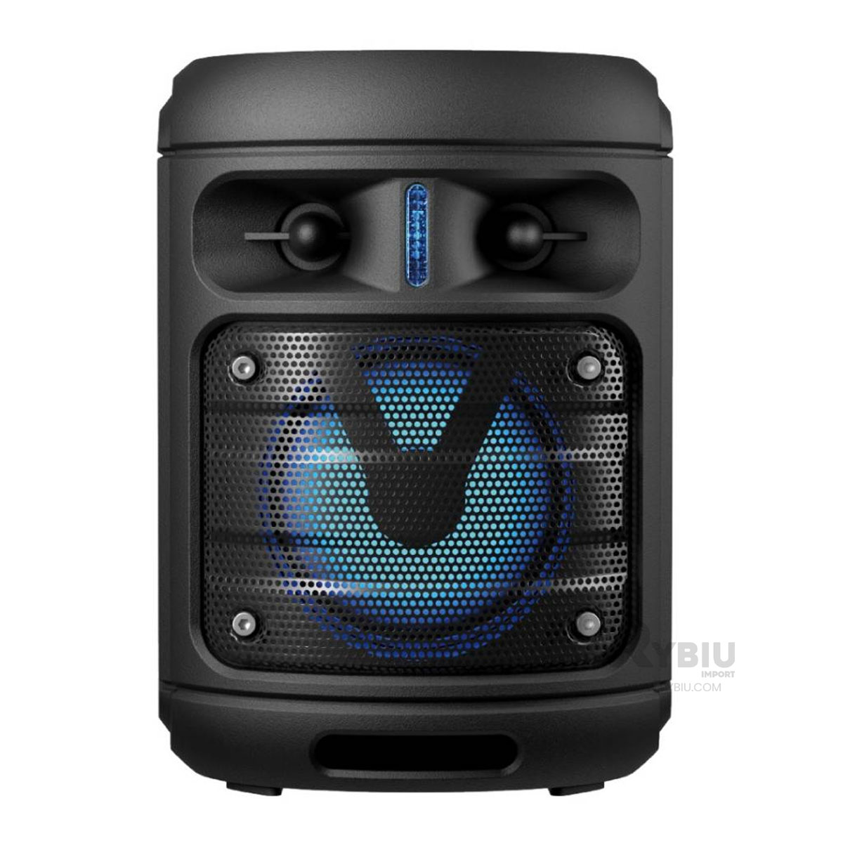 PARLANTE BLUETOOTH RYBIU KTS-1225 BOCINA KTS 1225 TONO NEGRO + GIFT STICKERS - 2