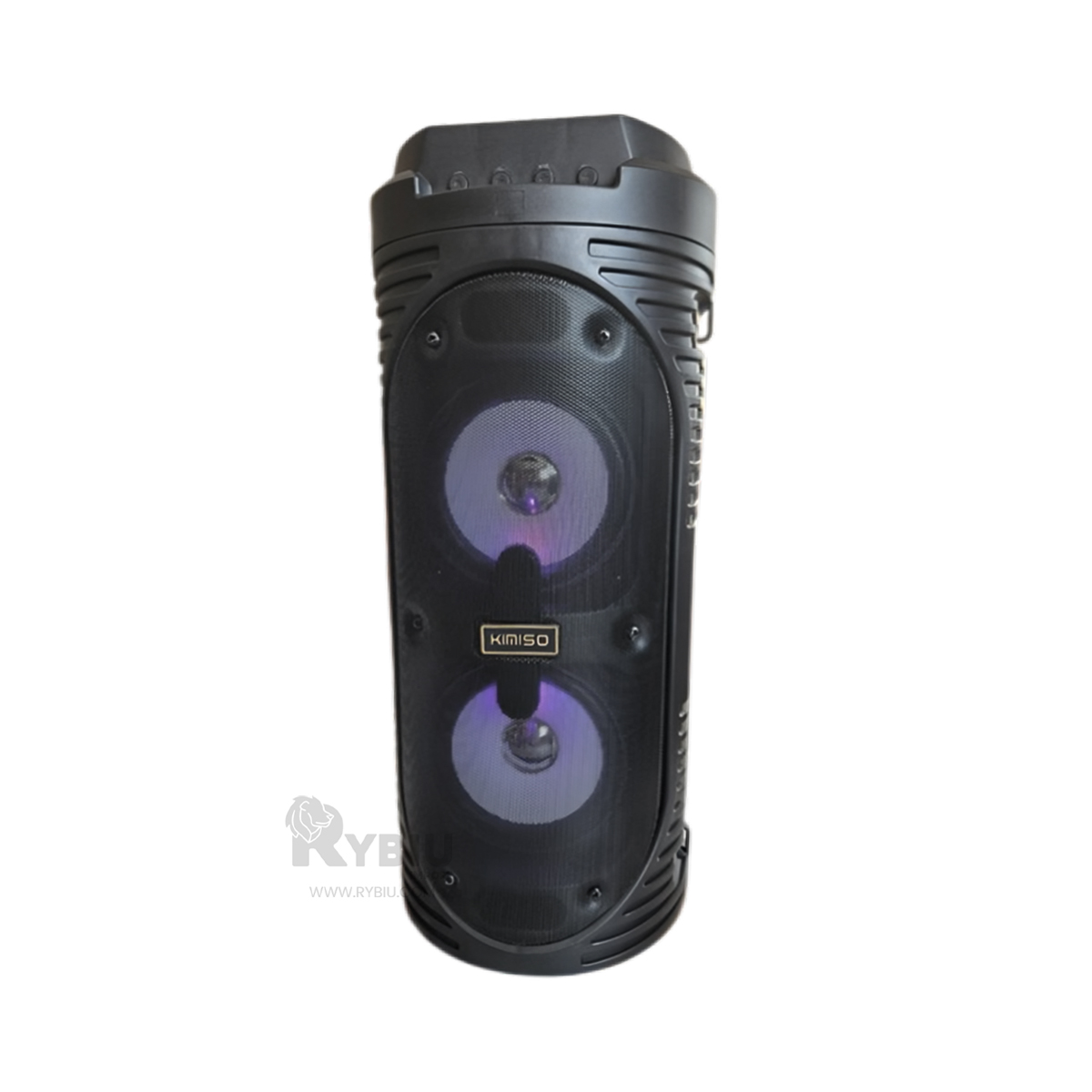 PARLANTE RYBIU KMS-6683 BOCINA KARAOKE KMS6683 COLOR NEGRO + REGALO STICKERS - 2