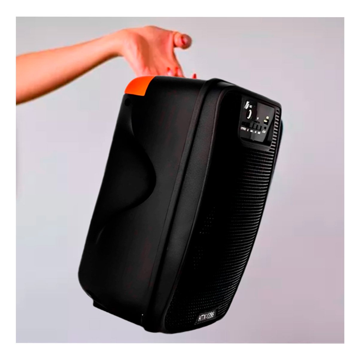 PARLANTE BLUETOOTH RYBIU KTX-1286 COMPACTO + REGALO STICKERS - 5