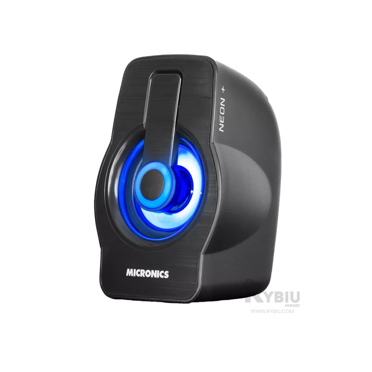 ALTAVOZ RYBIU REGULAR MICRONICS NEGRO + POST-IT ADHESIVOS MIC S327 - 3
