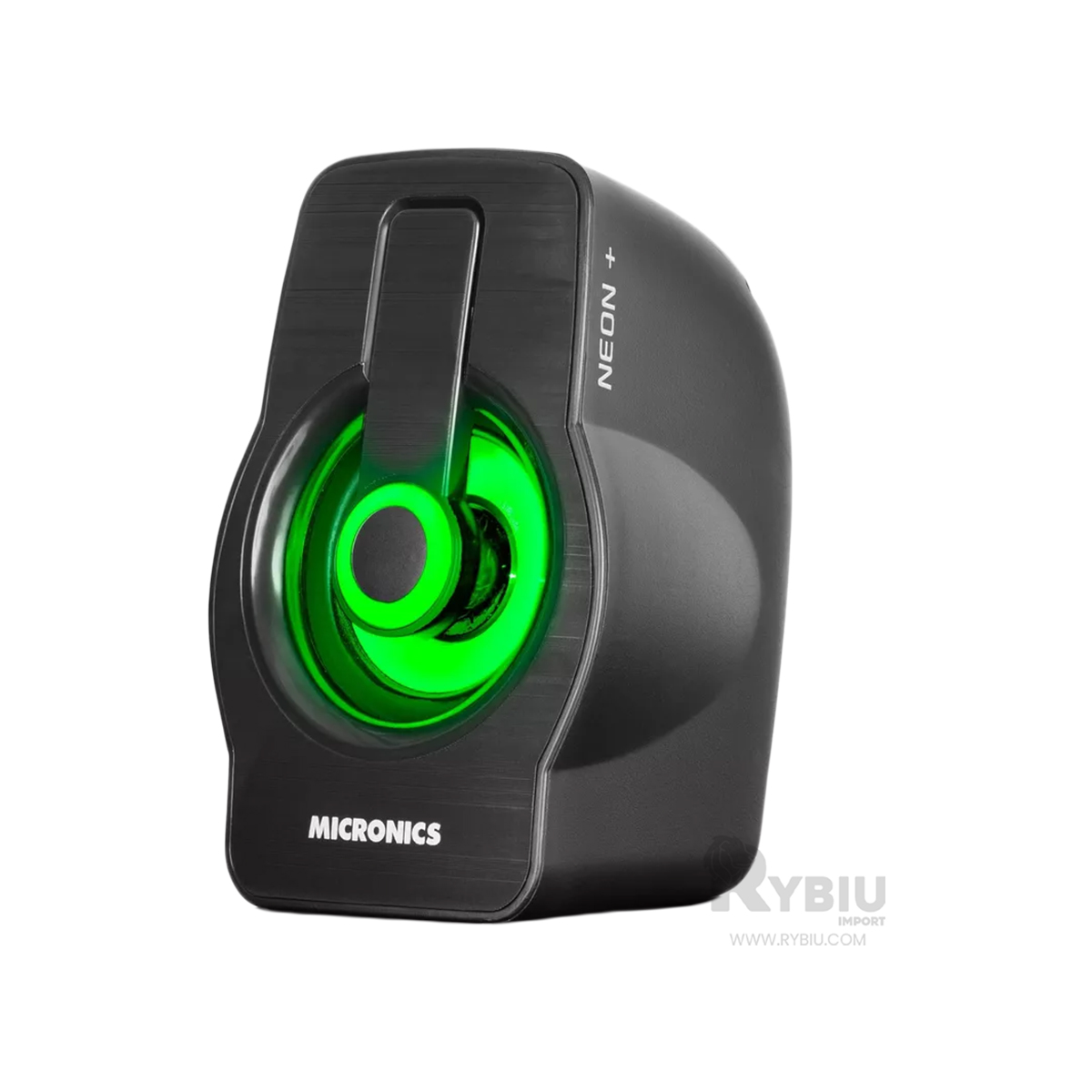 PARLANTE RYBIU PERFECTO MICRONICS NEGRO + REGALO STICKERS MIC S327 - 2