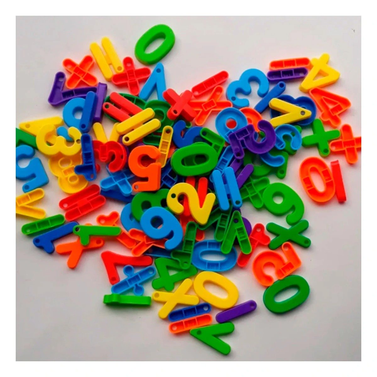 COLECCION CREATIVA PARA ENSAMBLAR CON NUMEROS Y SIGNOS Y+LIGAS REGALO - 2
