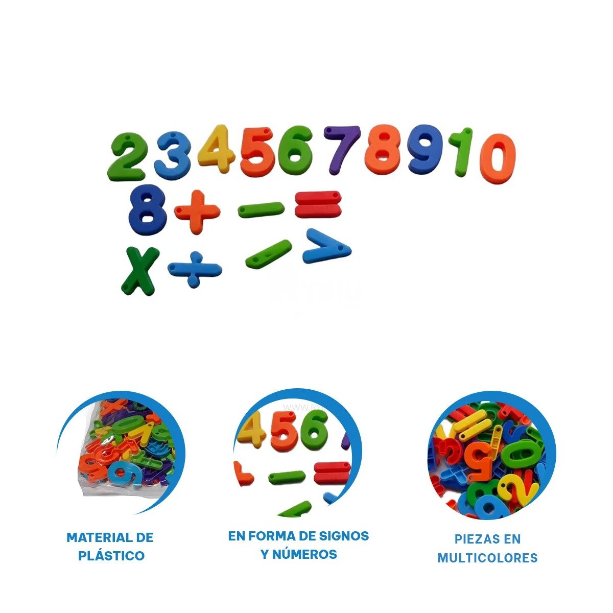 COLECCION CREATIVA PARA ENSAMBLAR CON NUMEROS Y SIGNOS Y+LIGAS REGALO - 3
