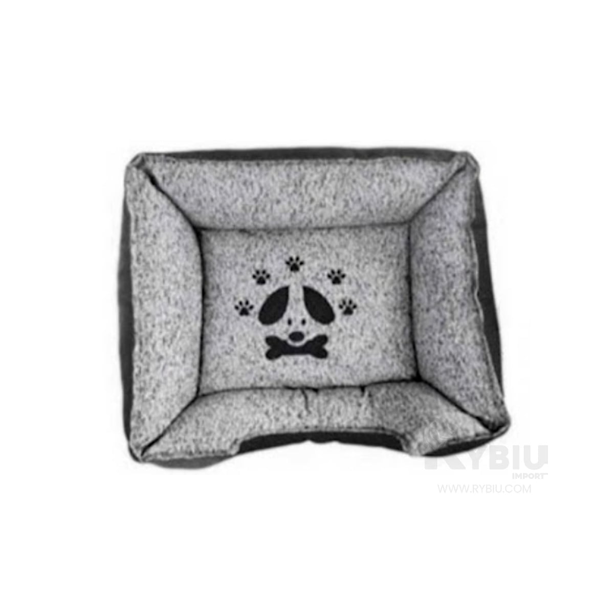 COLCHON PERROS MA31049 PELUDOS NEGRO TALLA XXL RYBIU + MINIAGENDA - 1