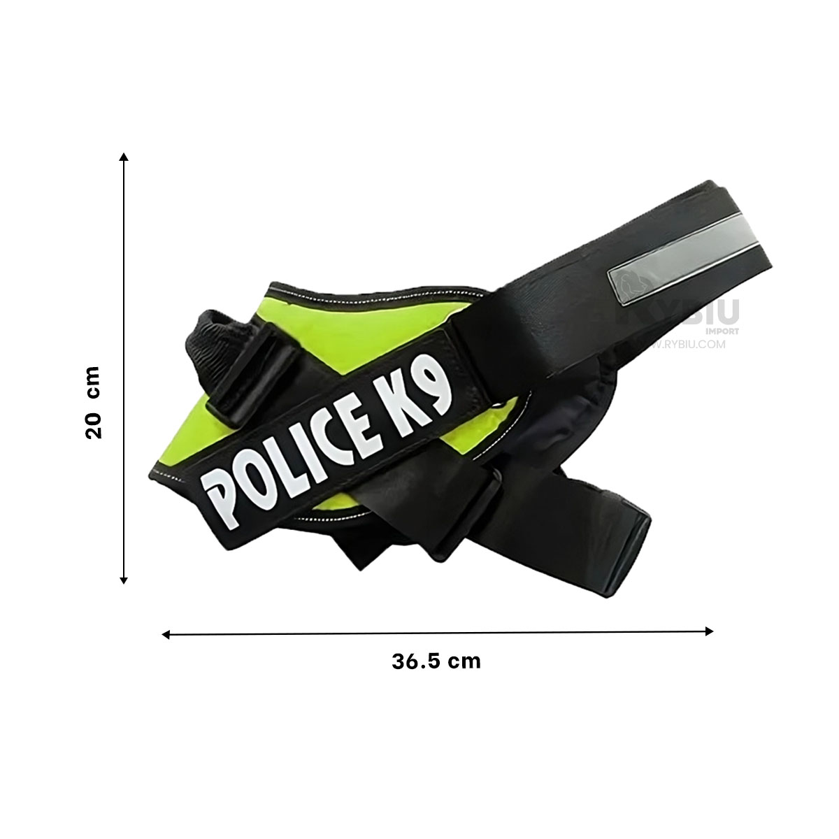 CORREA PERROS MA30969 RYBIU IDEAL EN VERDE + ENVOLTORIO REGALO - 5
