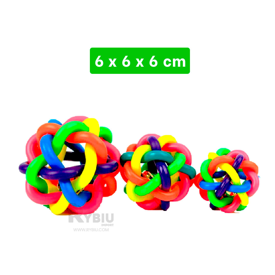 BALÓN PERROS MA31259 EN MULTICOLOR + REGALO LIGAS PEINAR RYBIU - 5