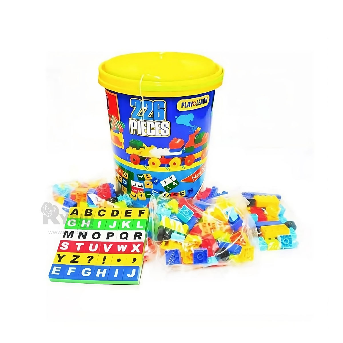 BLOQUES DE PLASTICO EN MULTICOLOR Y+GIFT MINIAGENDA - 1