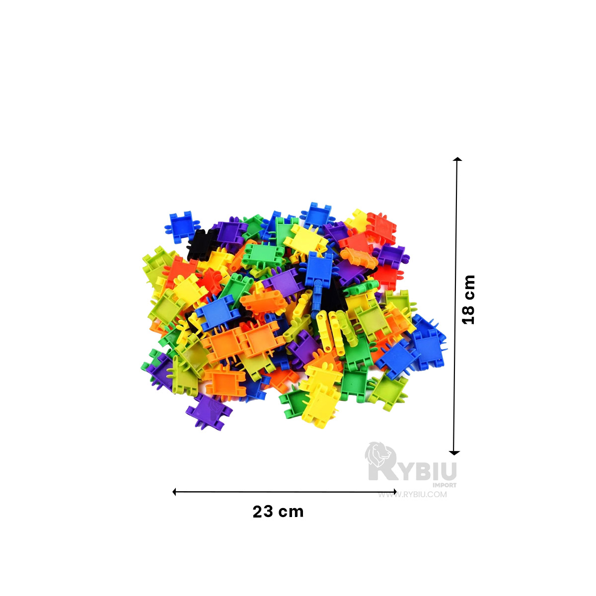 FIGURAS FACILES PARA ENSAMBLAR MULTICOLOR Y+PAPEL DE REGALO - 5