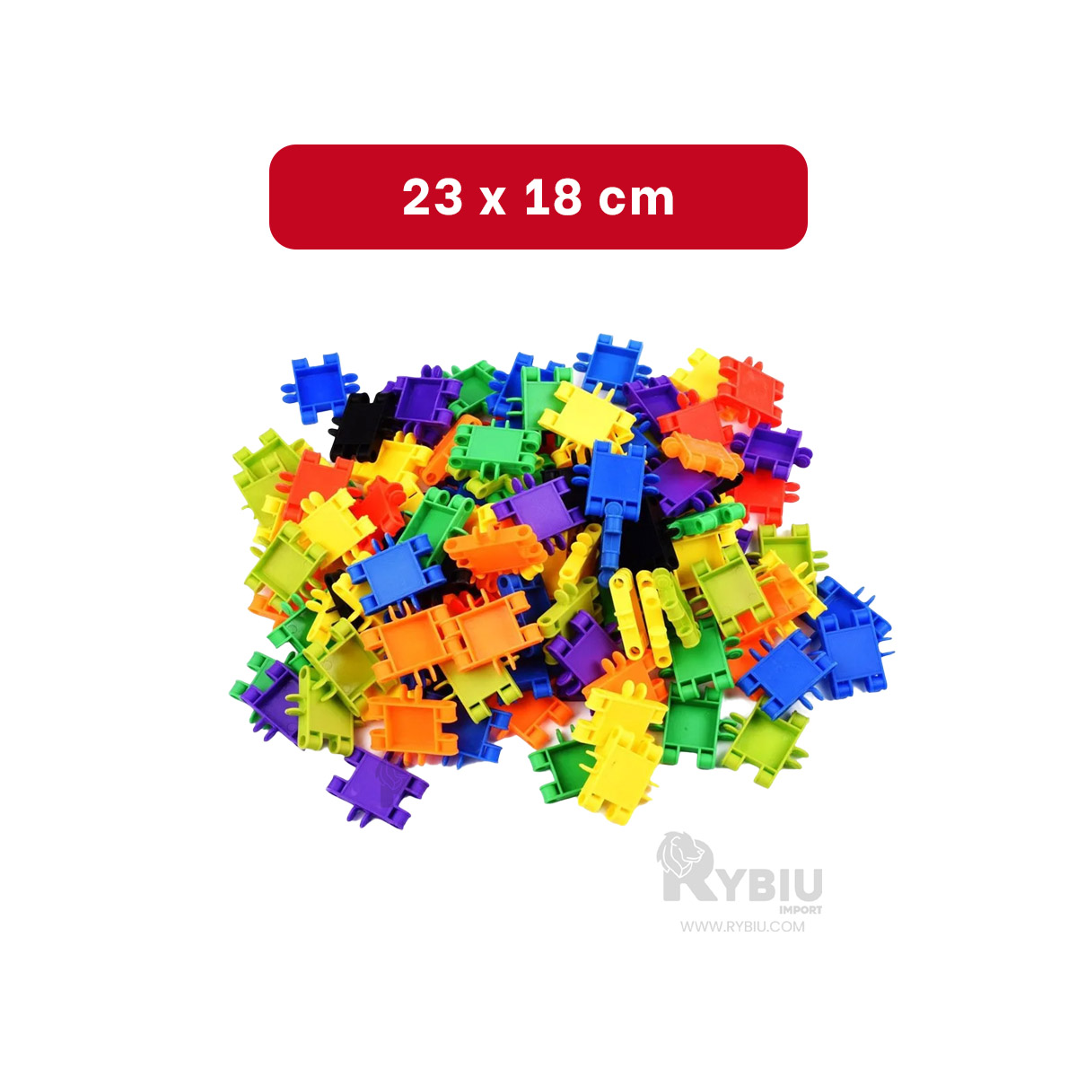 PIEZAS ARMABLES GALLETA EN MULTICOLOR Y+GIFT STICKERS - 5