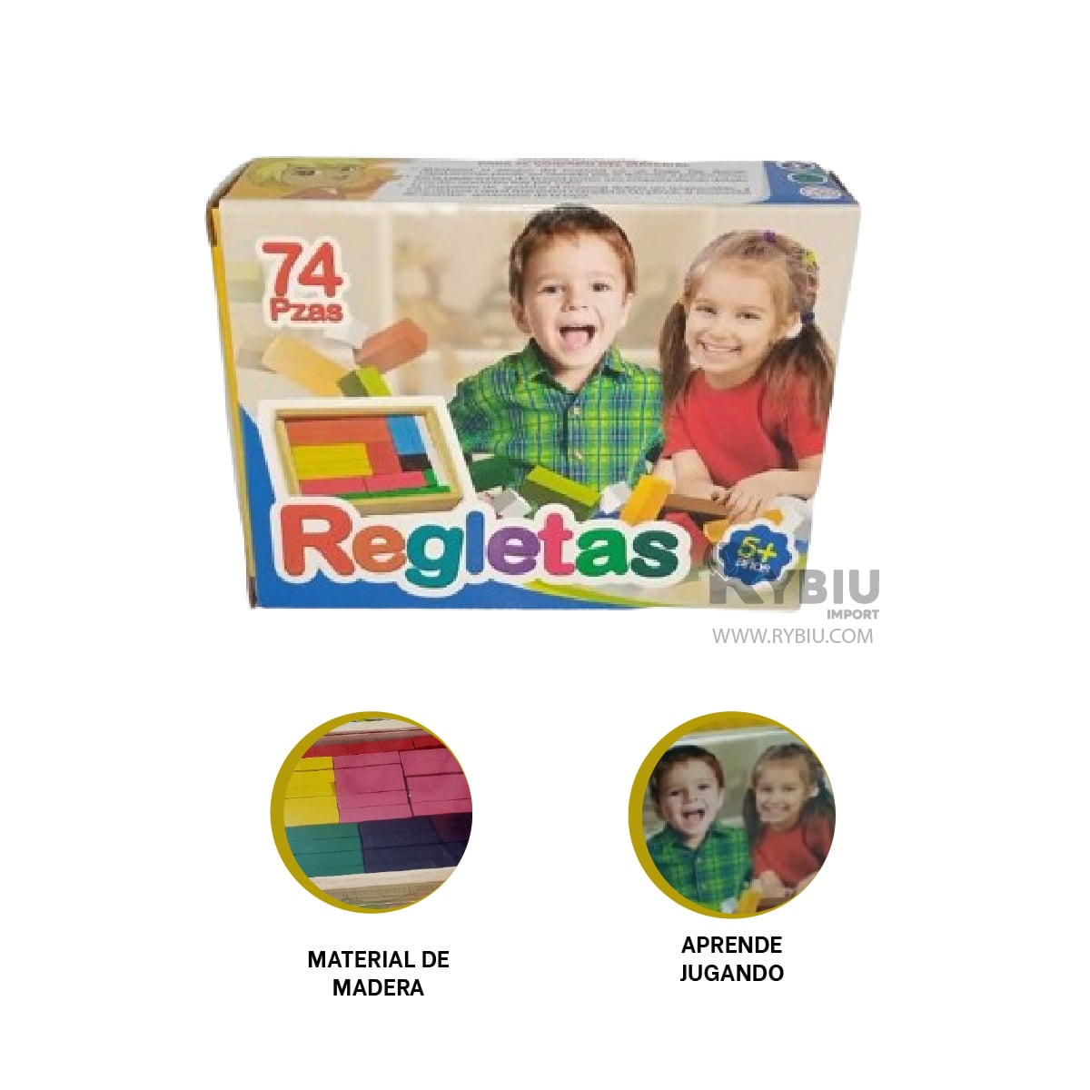 JUGUETE PRACTICO EN MULTICOLOR Y+REGALO LIGAS PARA PEINAR - 3