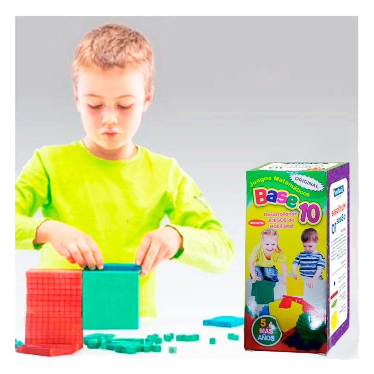 SET DIDACTICO BASE 10 INTERACTIVO PARA NINOS Y+POST IT - 2