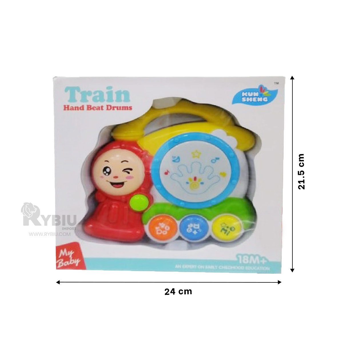 TIMBAL DE JUEGO PARA NIÑOS EN MULTICOLOR Y+REGALO AGENDITA - 5
