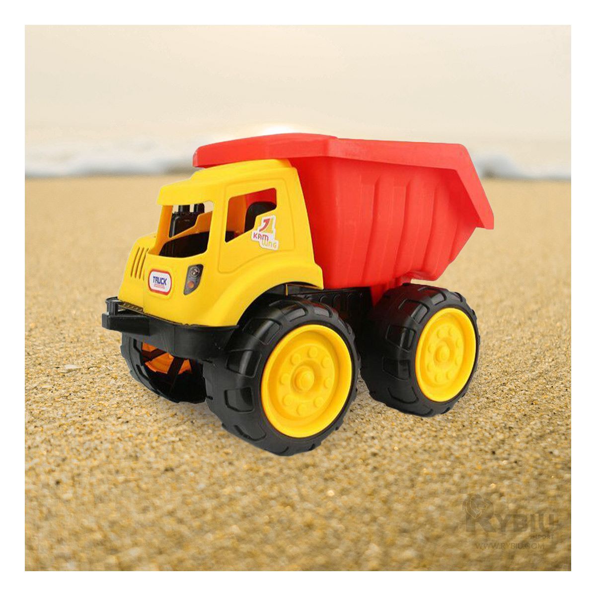 TRUCK VOLQUETE PARA NIÑOS EN ROJO Y+GIFT MINIAGENDA - 5