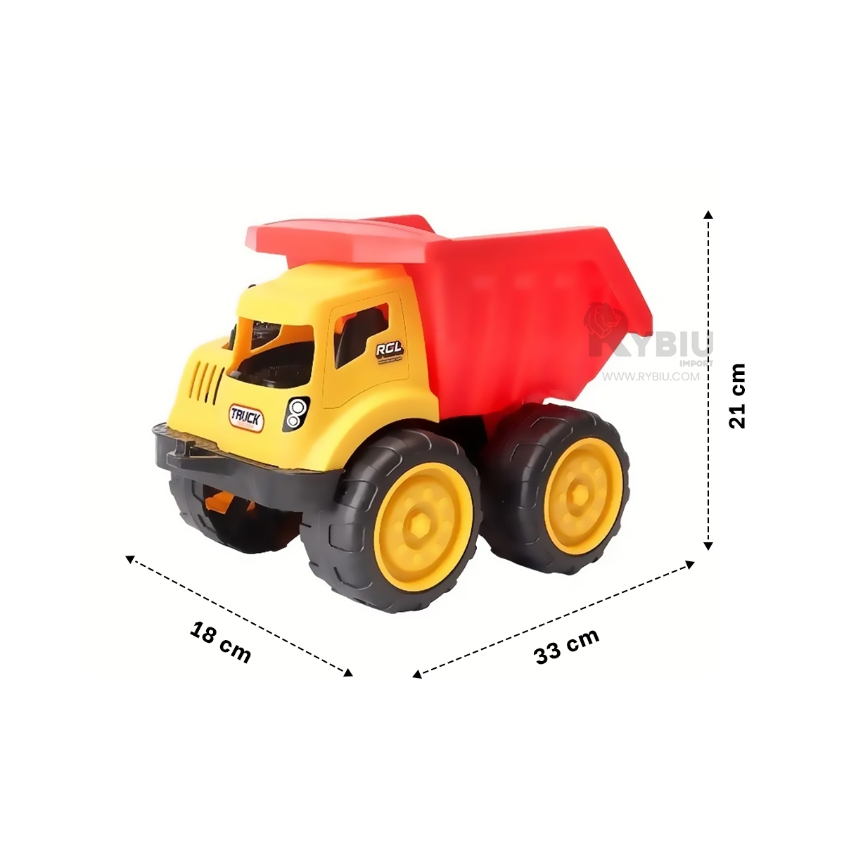 TRUCK PARA JUEGOS NIÑOS EN ROJO Y+REGALO AGENDITA - 5