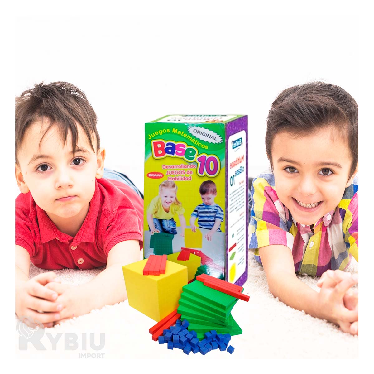 JUGUETES DE BASE 10 DE PLASTICO MULTICOLOR Y+REGALO AGENDITA - 1