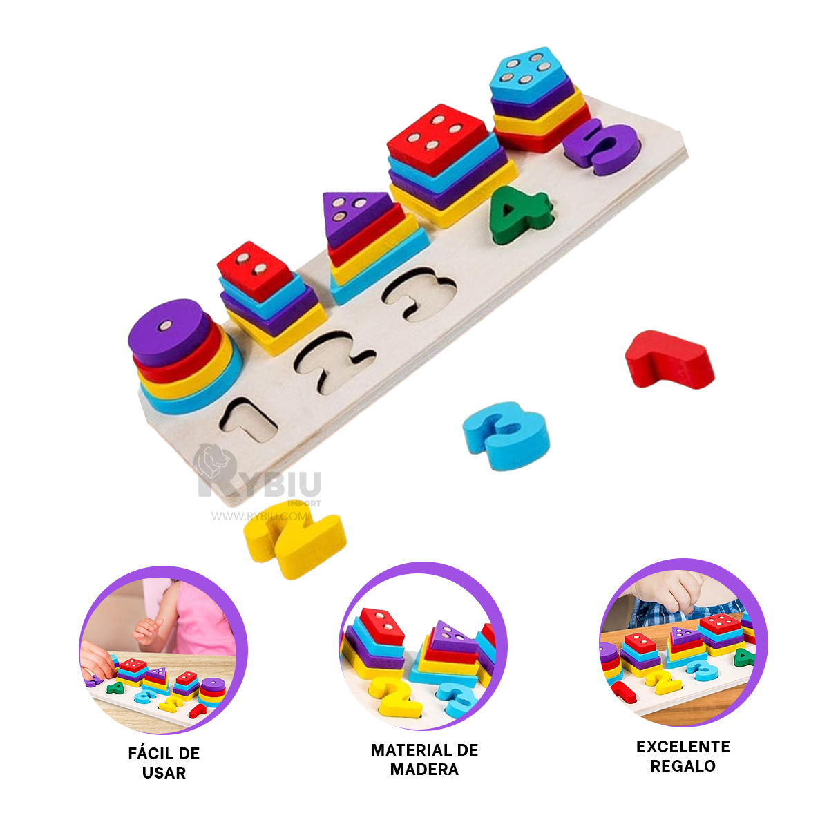 SET PRACTICOS PARA INFANTES Y+REGALO LIGAS PARA PEINAR - 3