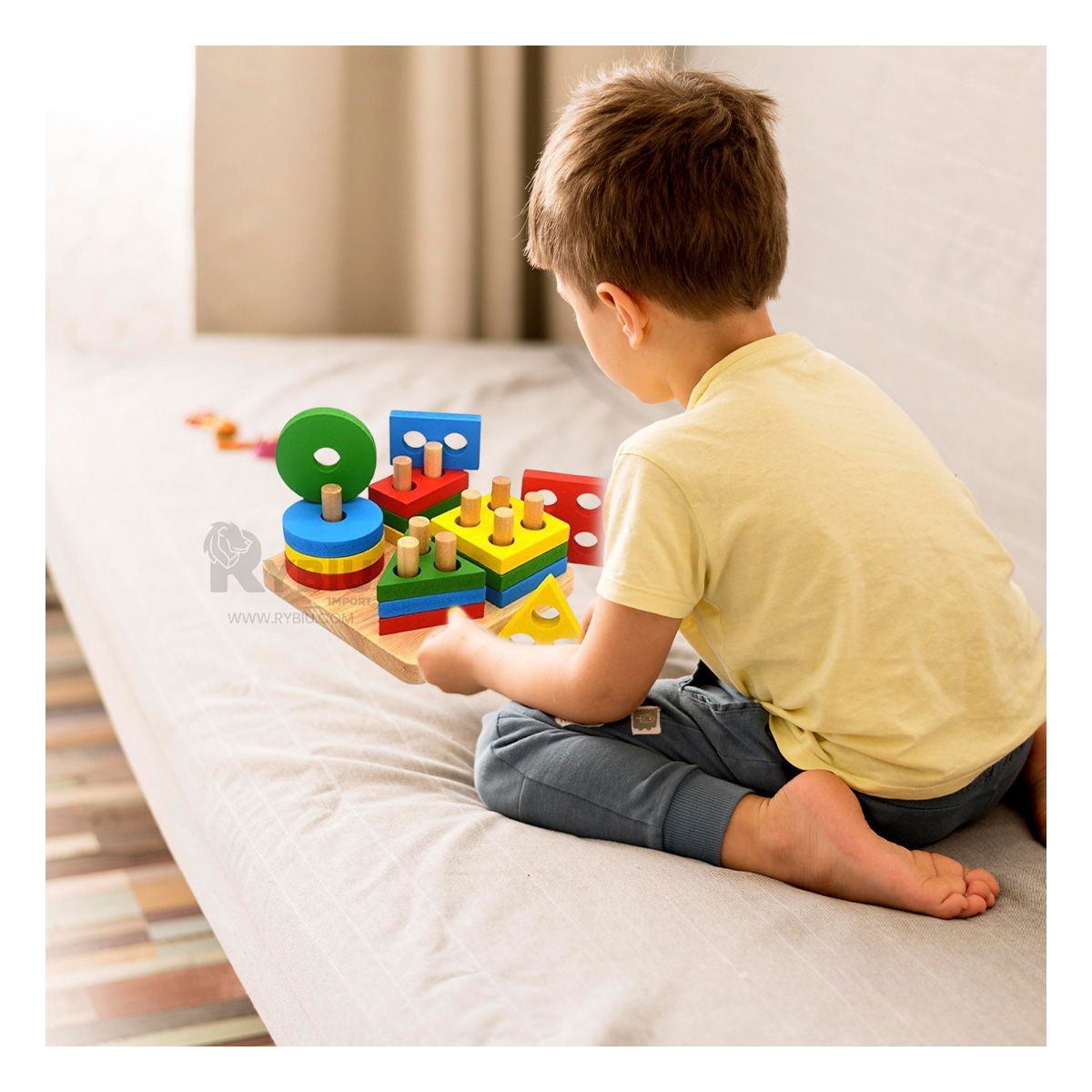 ENCAJE PARA ESTIMULACION KIDS DE MADERA Y+REGALO AGENDITA - 4