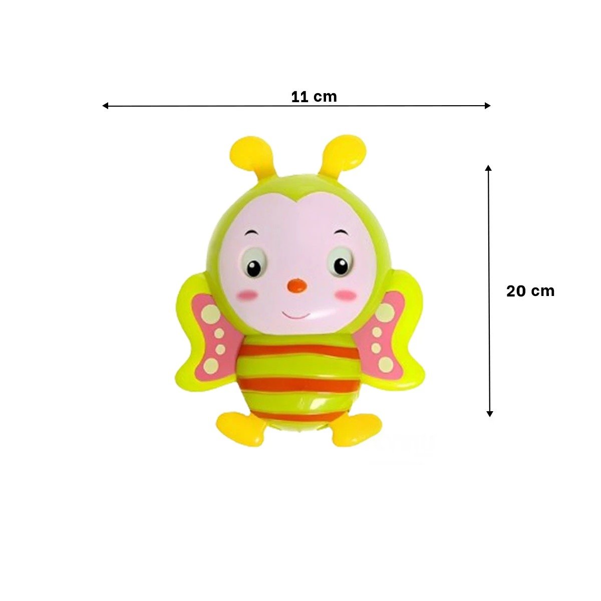 SONAJERO RYBIU JU29518 SONIDO ABEJA VERDE LIMON + LIGAS REGALO - 4