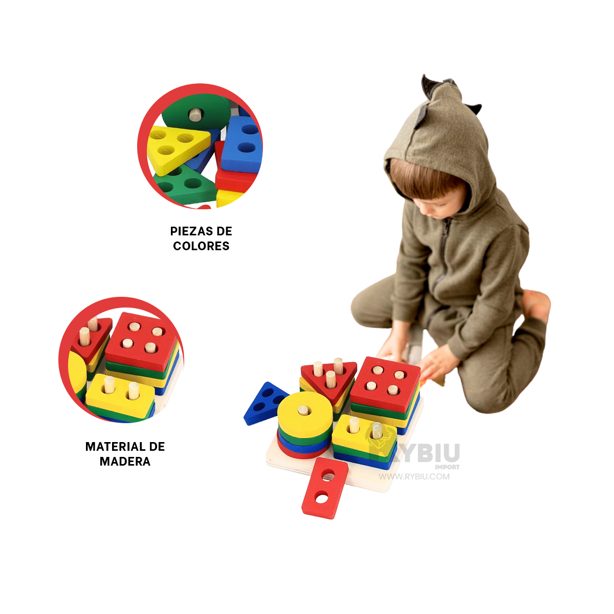 ENCAJE PARA COLOCAR LAS FIGURAS DE MADERA Y+GIFT MINIAGENDA - 2