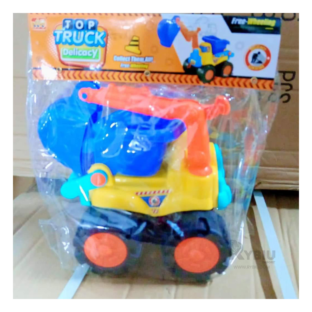 CAMION PARA JUGAR EN EL JARDIN MULTICOLOR Y+PAPEL DE REGALO - 3