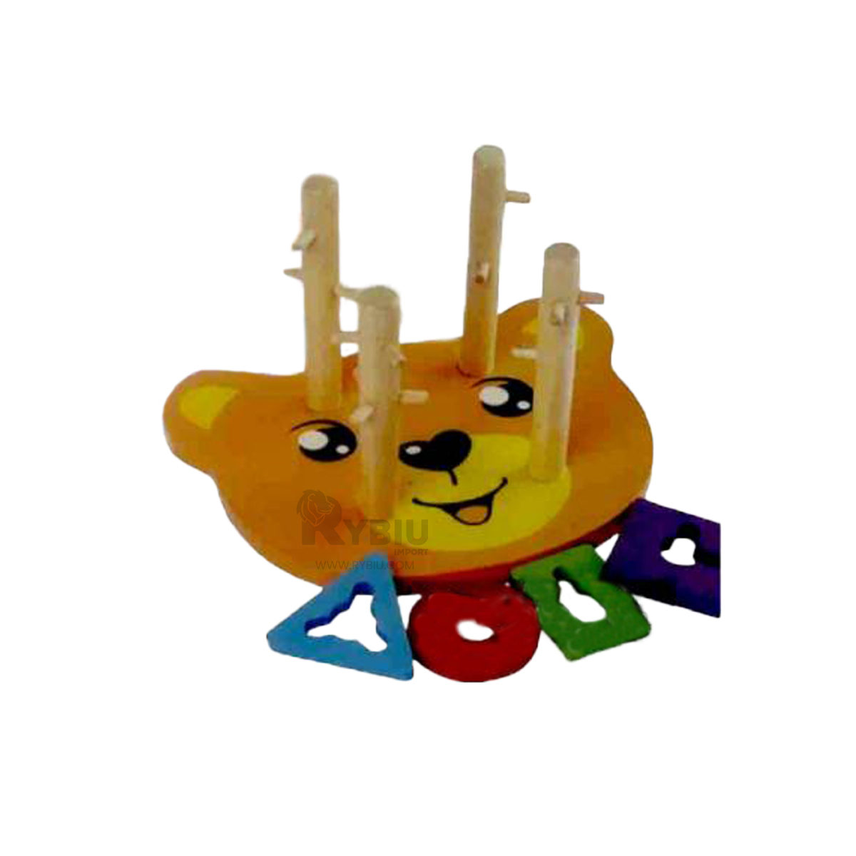 SET PARA APRENDIZAJE DE OSO EN MARRON Y+GIFT STICKERS - 1