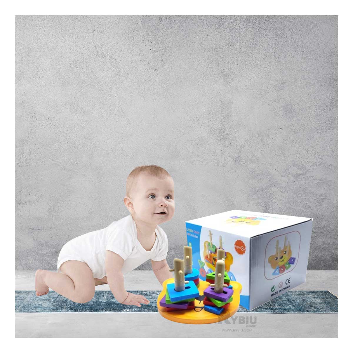 SET PARA APRENDIZAJE DE OSO EN MARRON Y+GIFT STICKERS - 2
