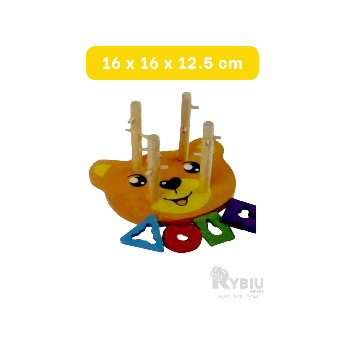 SET PARA APRENDIZAJE DE OSO EN MARRON Y+GIFT STICKERS - 5