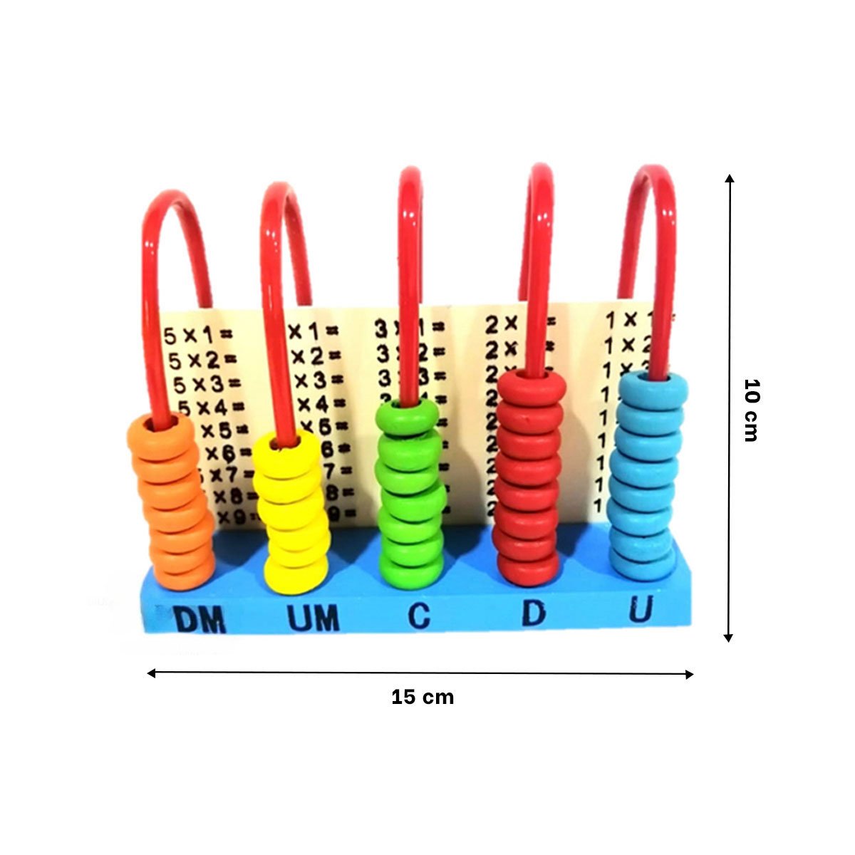 CONTADOR VERTICAL DE MADERA EDUCATIVO DIVERTIDO YPAPEL REGALO - 4