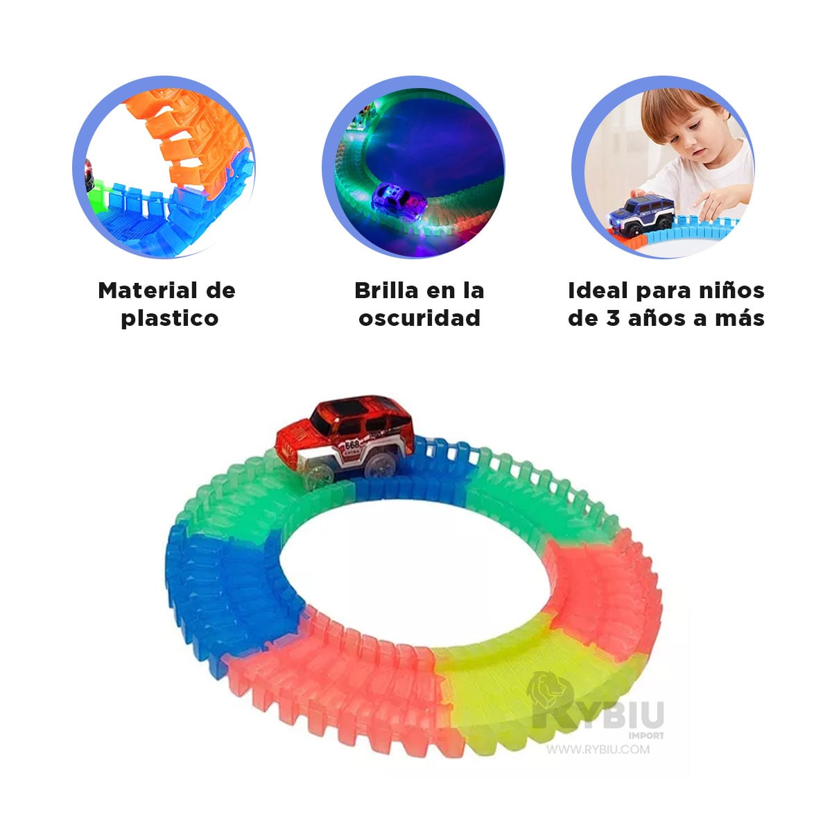 CIRCUITO COMPLETO DIVERSION EN MULTICOLOR Y+REGALO AGENDITA - 3