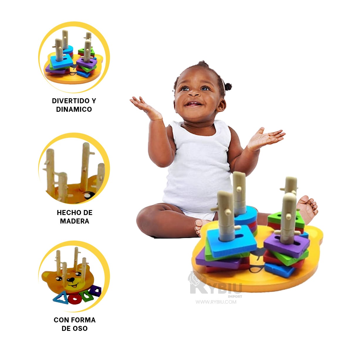 SET DINAMICO PARA JUEGO DE MARRON Y+REGALO STICKERS - 3