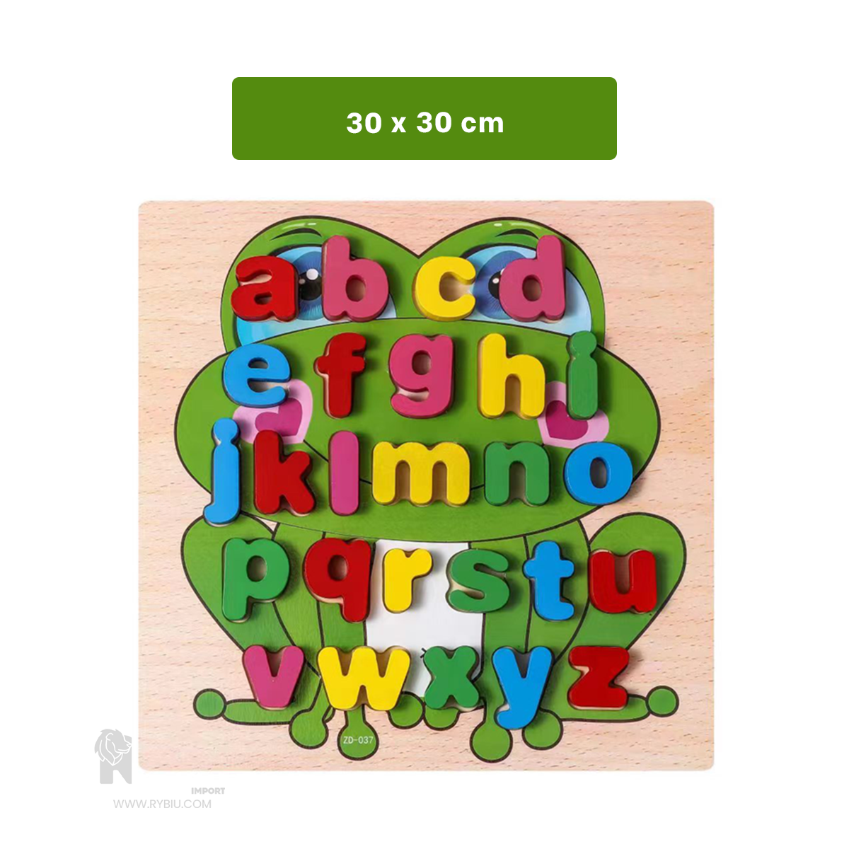 TABLA EDUCATIVA Y UTIL DE RANA DE VERDE Y+REGALO STICKERS - 5