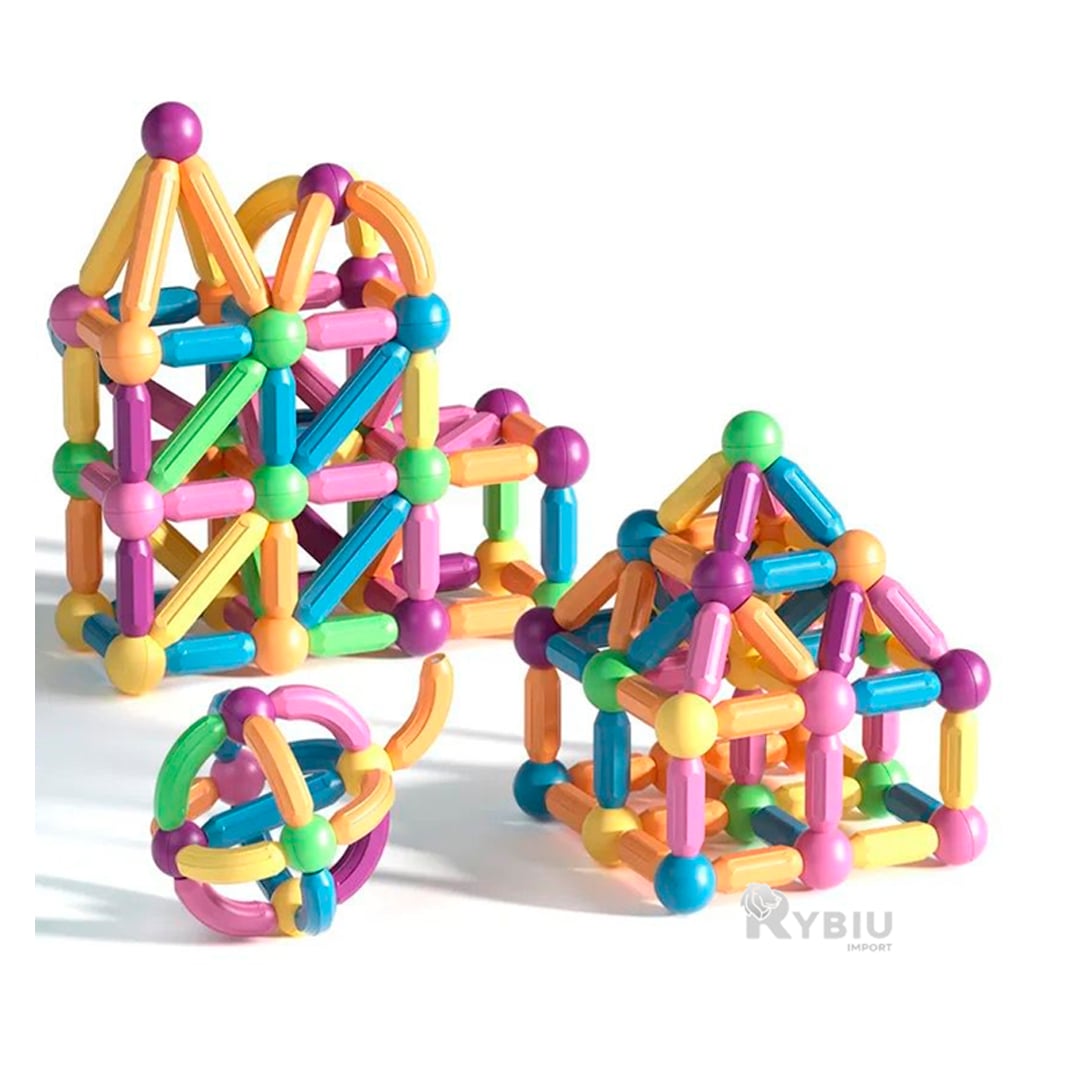 JUGUETE IMAN PARA NINOS DE MULTICOLOR Y+GIFT STICKERS - 1