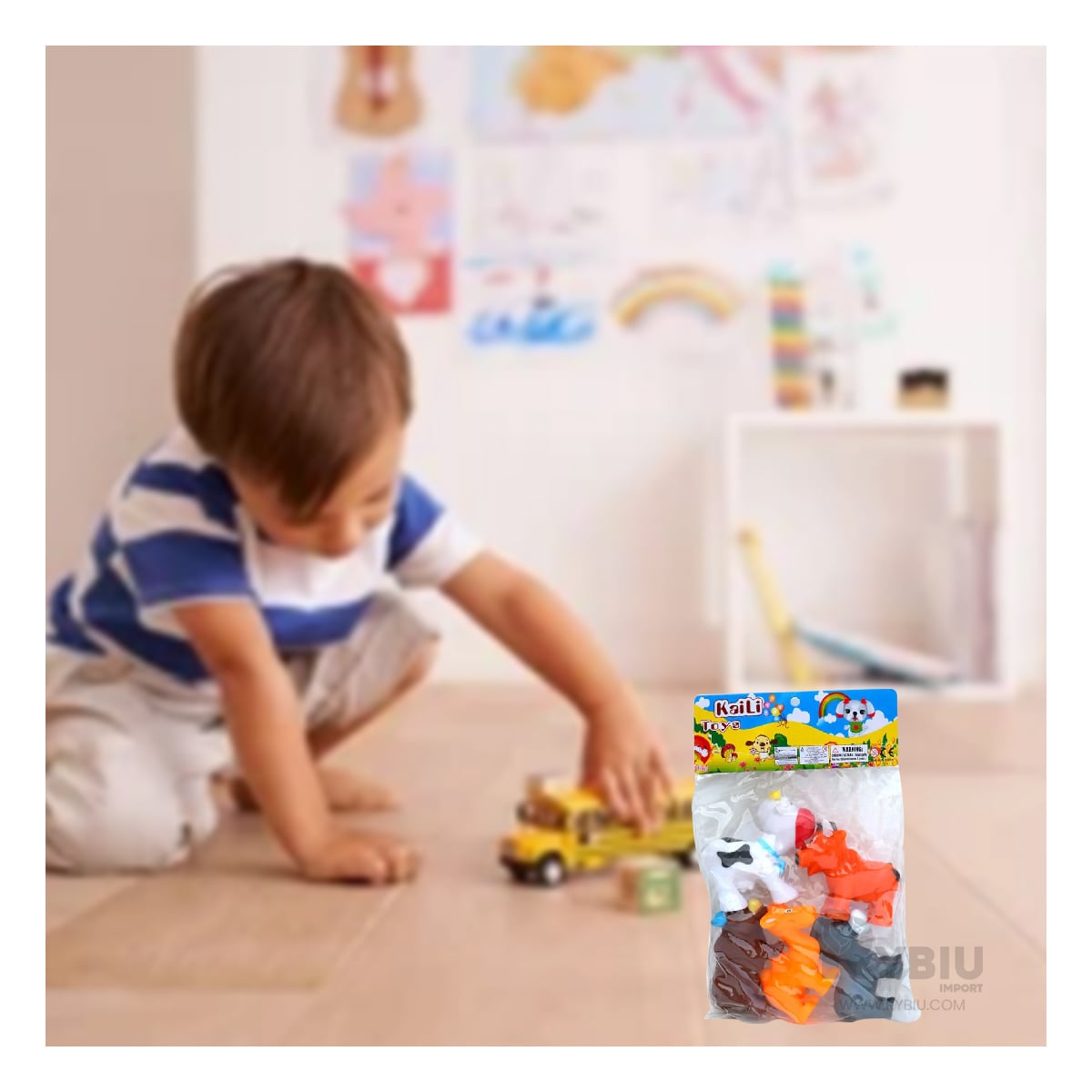 ANIMALES PARA NIÑOS 5 UNIDADES MULTICOLOR Y+REGALO AGENDITA - 1