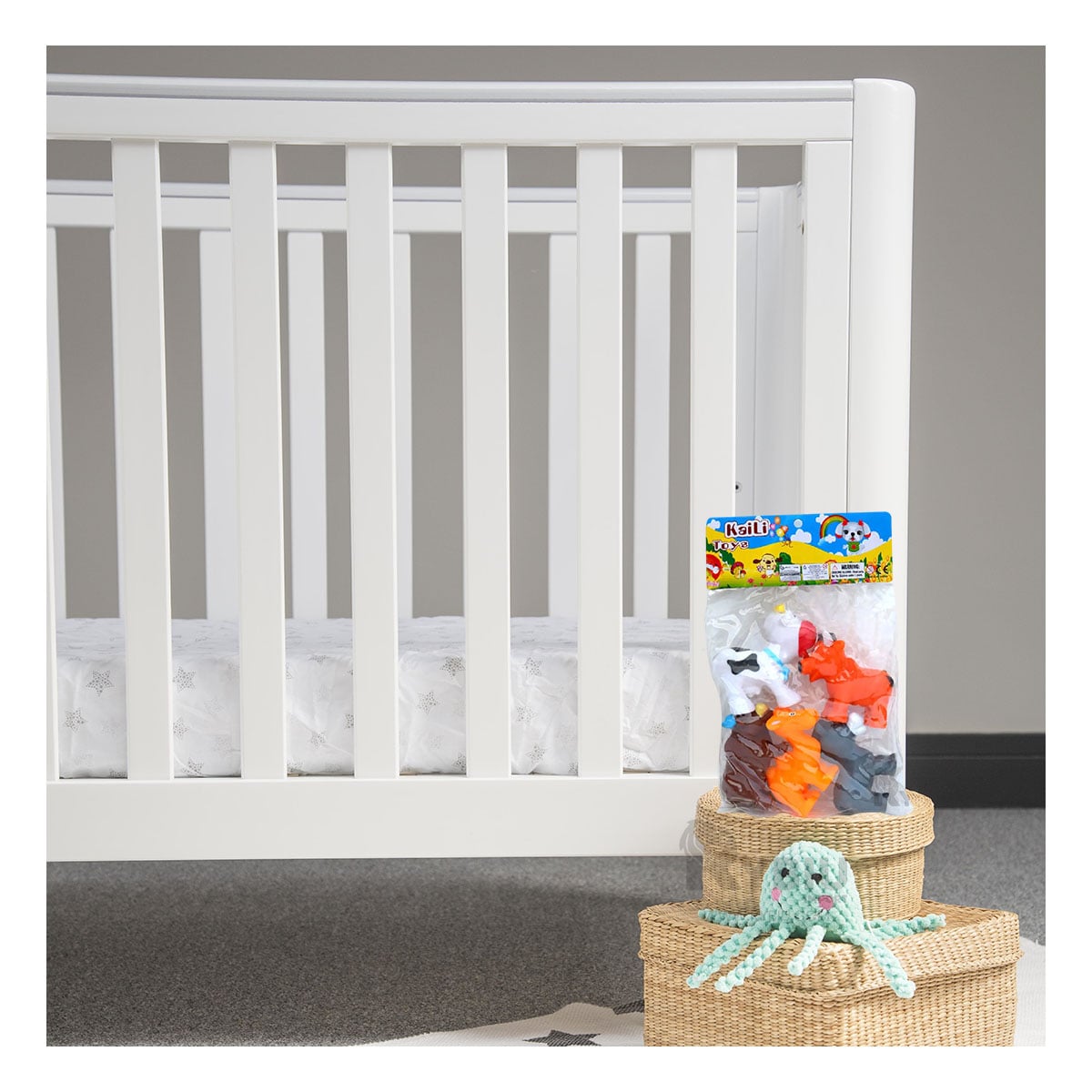 ANIMALES PARA NIÑOS 5 UNIDADES MULTICOLOR Y+REGALO AGENDITA - 2