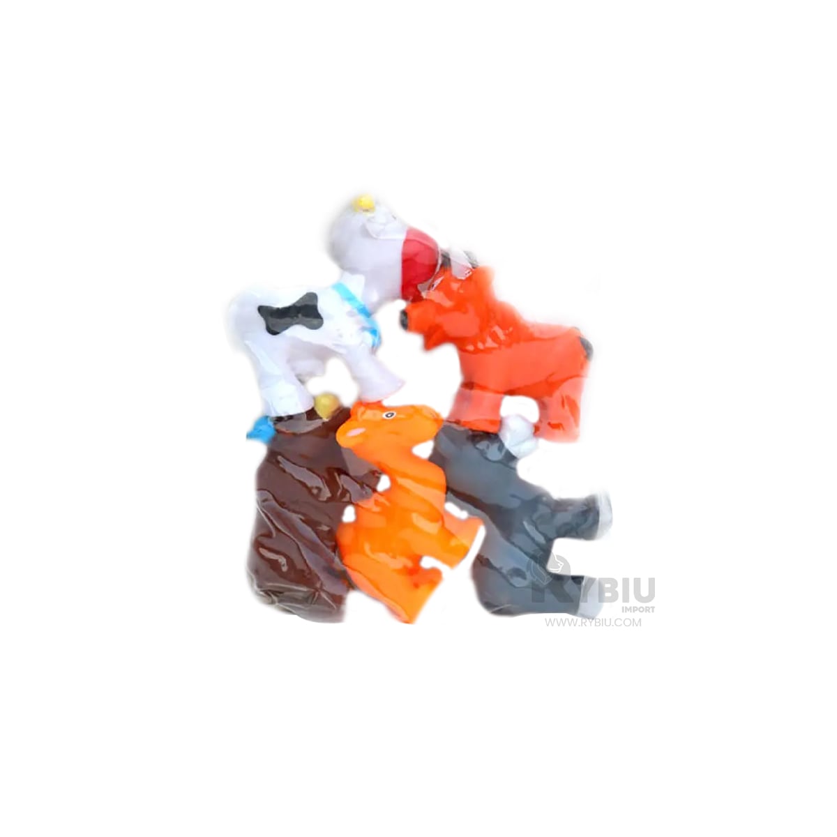 ANIMALES PARA NIÑOS 5 UNIDADES MULTICOLOR Y+REGALO AGENDITA - 4