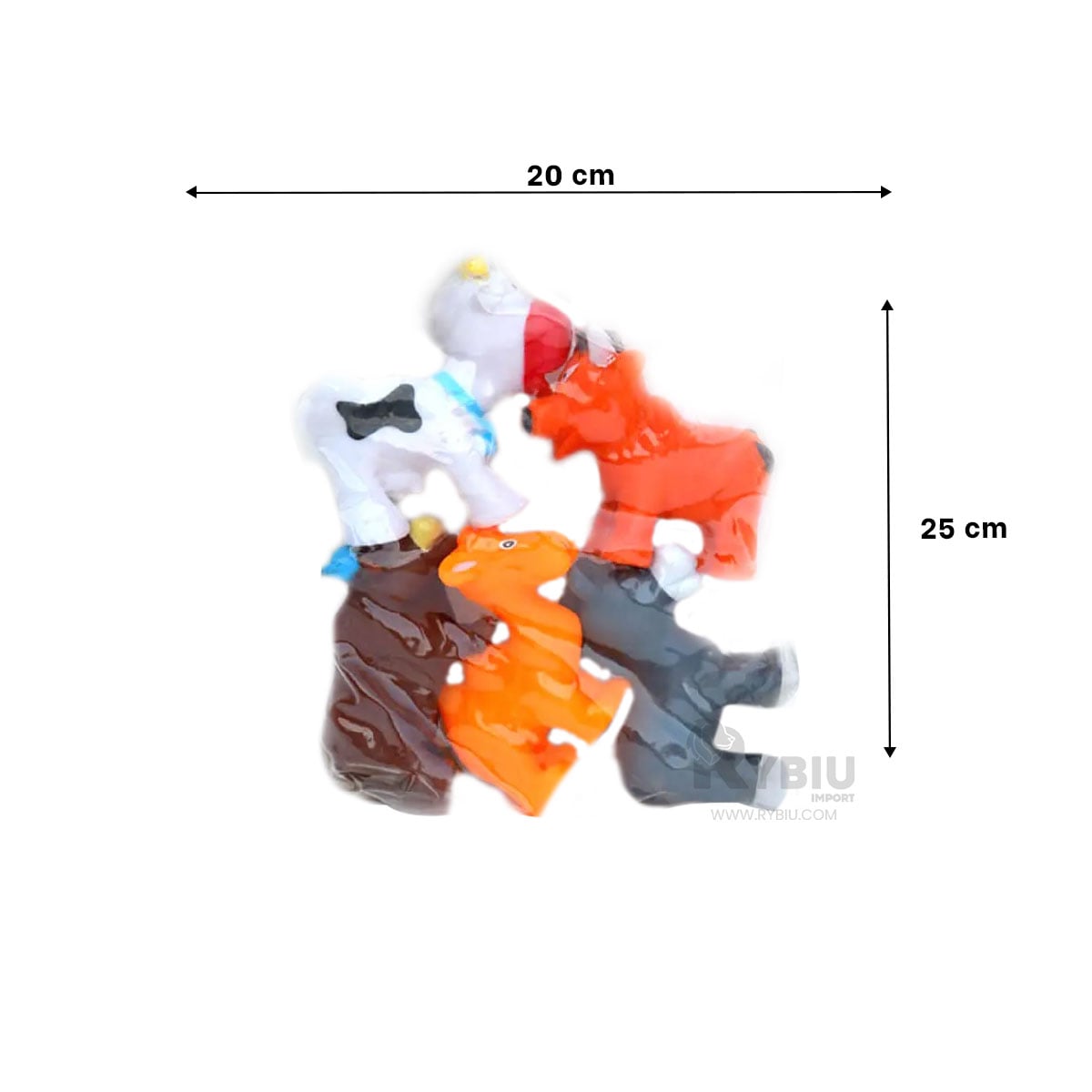 ANIMALES PARA NIÑOS 5 UNIDADES MULTICOLOR Y+REGALO AGENDITA - 5