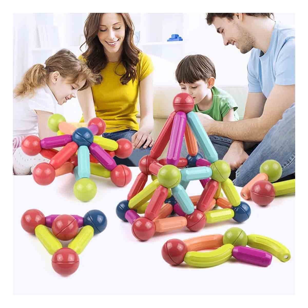 OPCION MAGNETICA PIEZAS PARA CREATIVIDAD EDUCATIVA Y ACTIVIDAD DIDACTICA Y+LIGAS REGALO - 2
