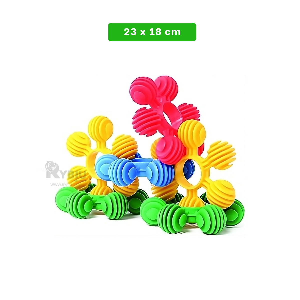 PIEZAS UTILES PARA ARMAR MULTICOLOR Y+ENVOLTORIO DE REGALO - 5