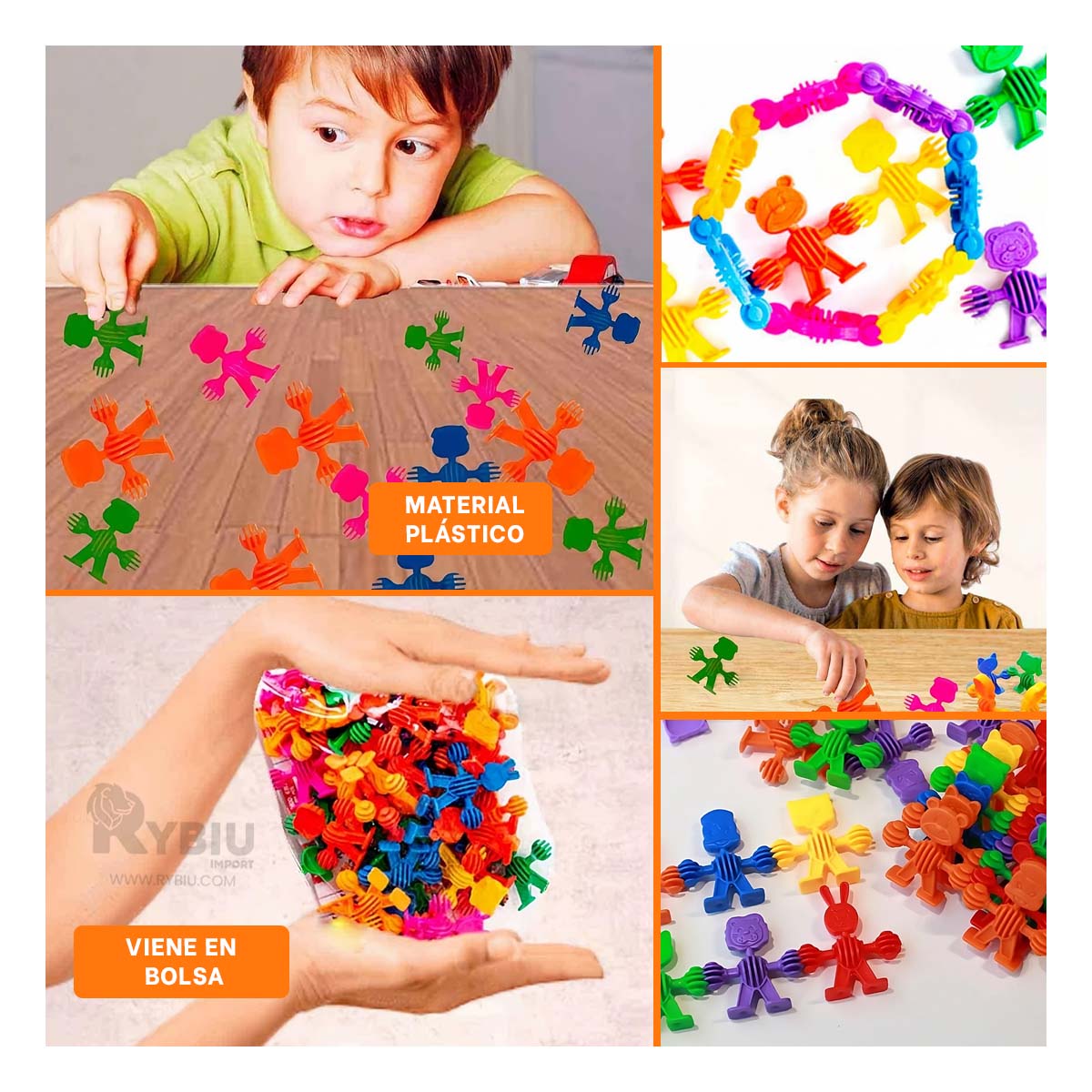 JUGUETE ARMABLE PARA NINAS MULTICOLOR Y+PAPEL DE REGALO - 2