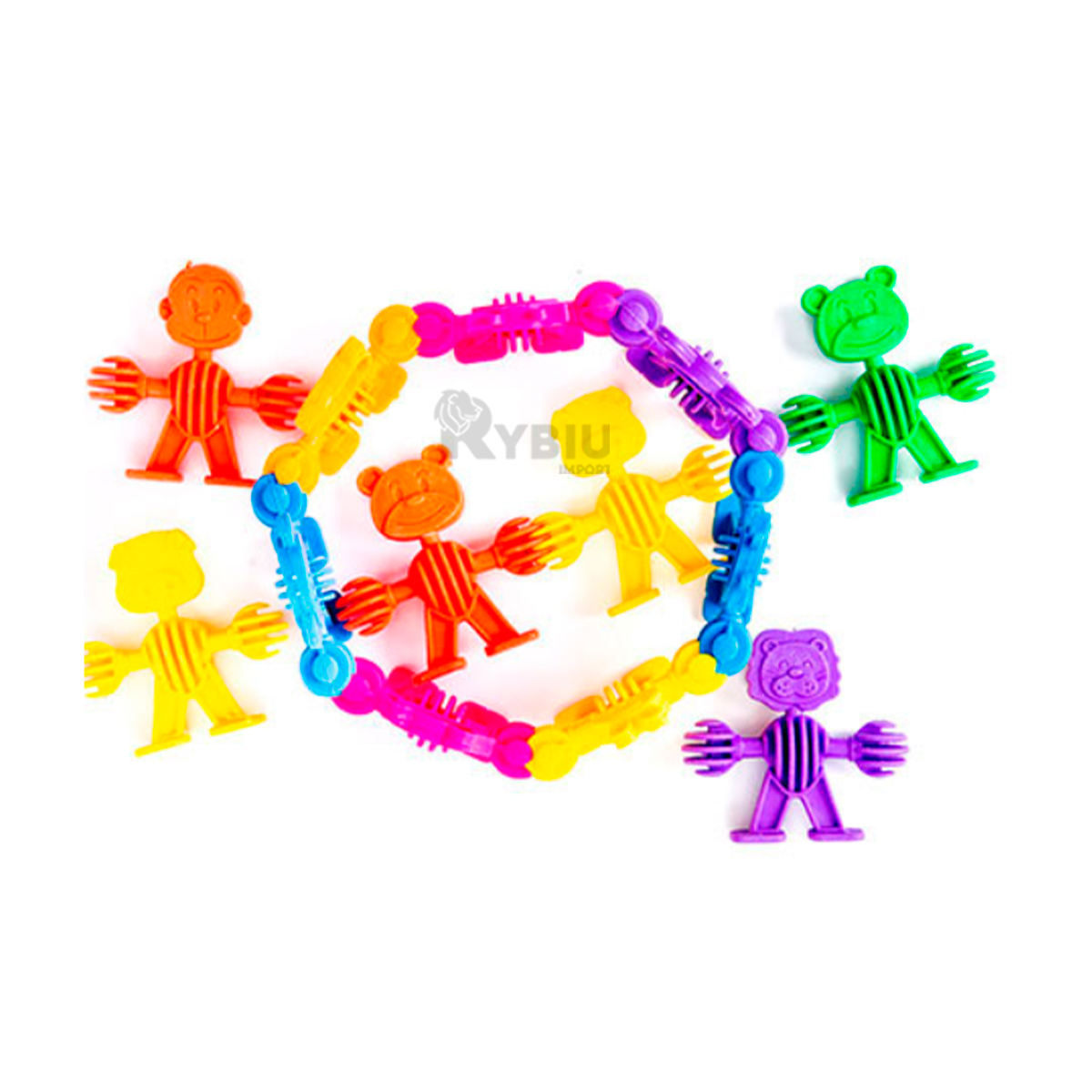 JUGUETE ARMABLE PARA NINAS MULTICOLOR Y+PAPEL DE REGALO - 4